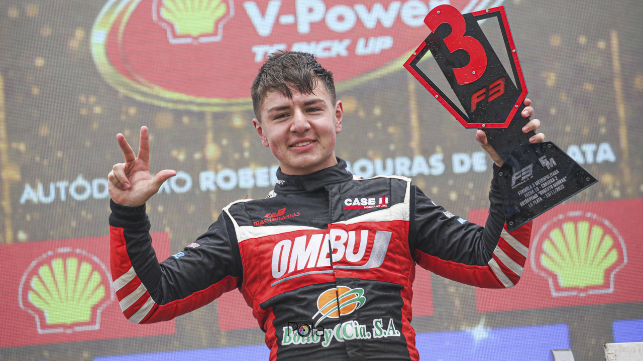 Conquistó su tercer podio consecutivo