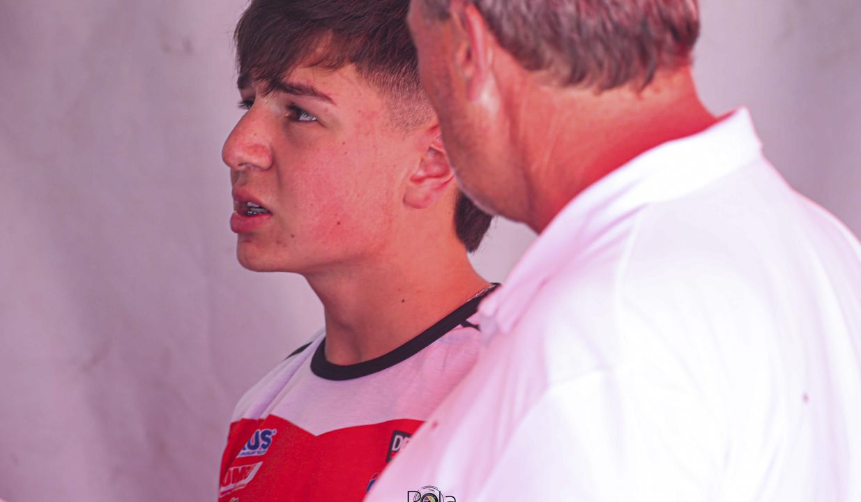 El piloto entrerriano mejoró sus tiempos y volvió a ser el Ford mejor clasificado