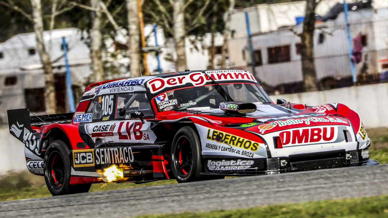 Manu Borgert fue parte de la definición de la sexta fecha del campeonato del TC Pista Mouras