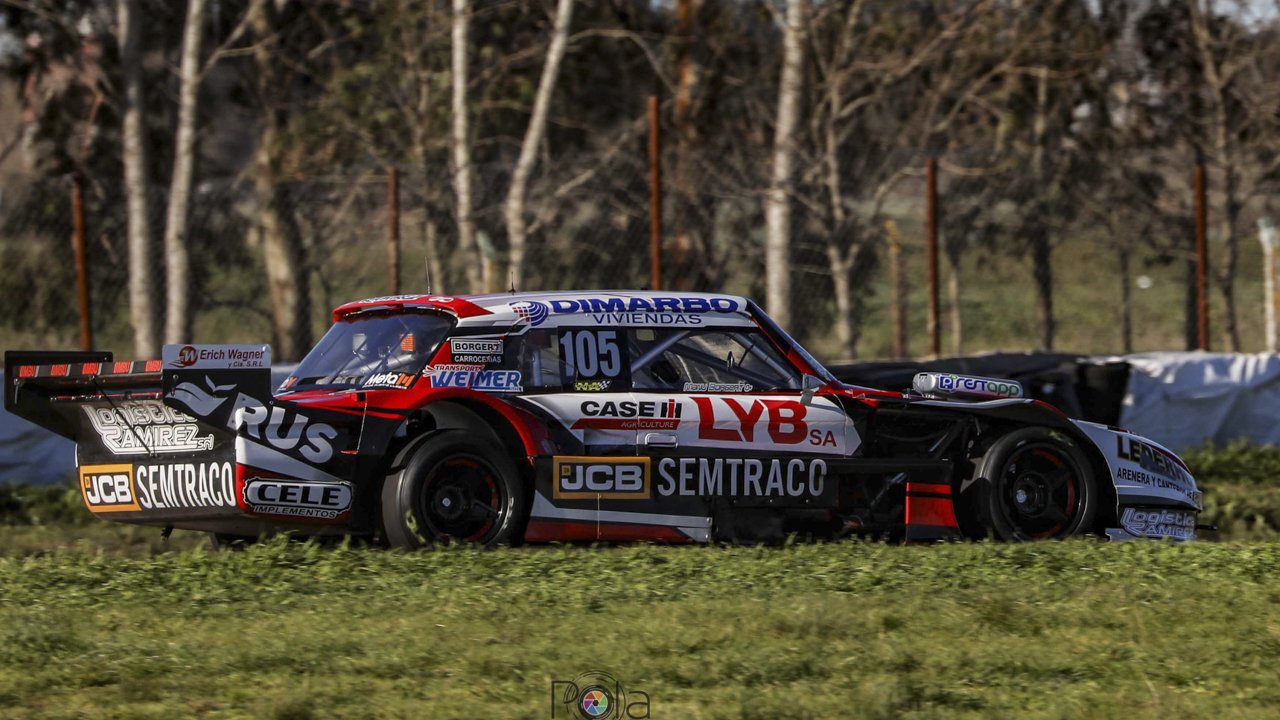 Manu Borgert finalizó 9° en el último entrenamiento que el TC Pista Mouras completó en La Plata