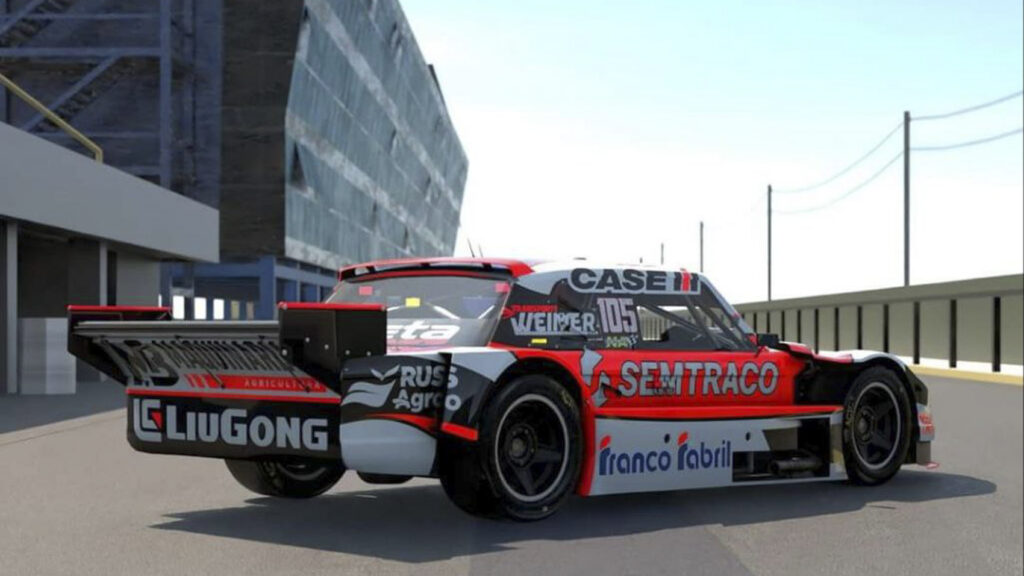 Manu Borgert compite por la primera fecha del campeonato 2024, de la división menor del Turismo Carretera