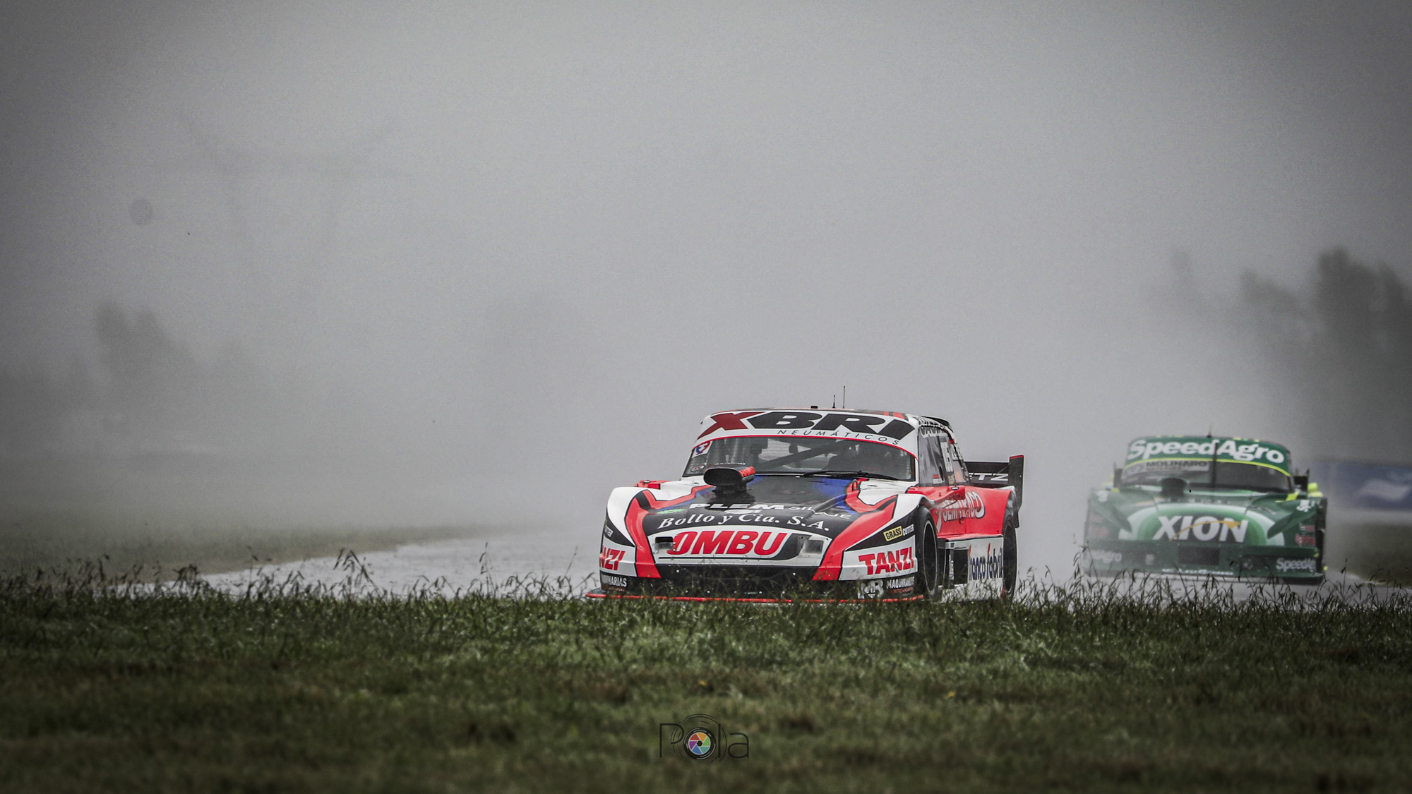 El piloto entrerriano vio afectado su desempeño por la intensa lluvia que limitó la visibilidad y adherencia durante la dificultosa carrera