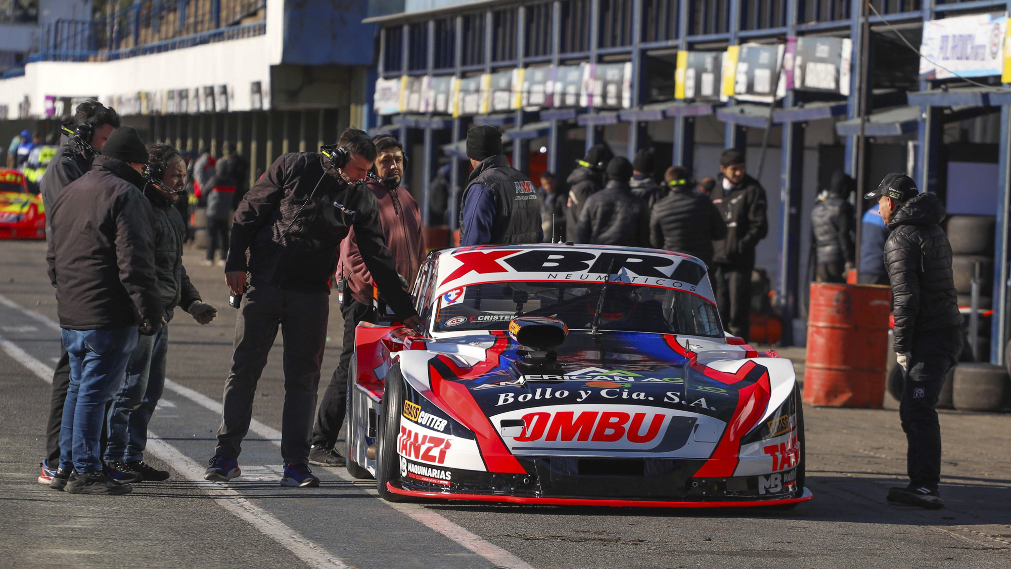 Manu Borgert fue parte de los entrenamientos del TC Pista Mouras en La Plata